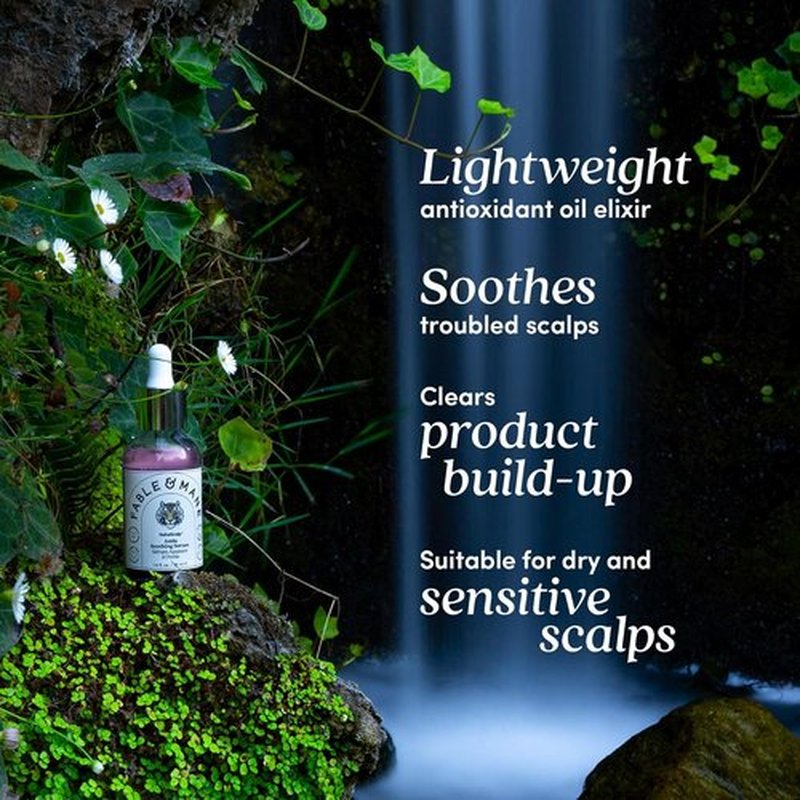 Fable & Mane Amla Soothing Serum - Purifies & Balances Irritation for Dry, Itchy Scalps