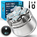 Luctry Head Shavers for Bald Men, Magnetic Electric Razor Hair Trimmer for Men Cordless Rechargeable Electric Shavers for Men 100% Waterproof Dry & Wet Beard Grooming Kit with Led Display