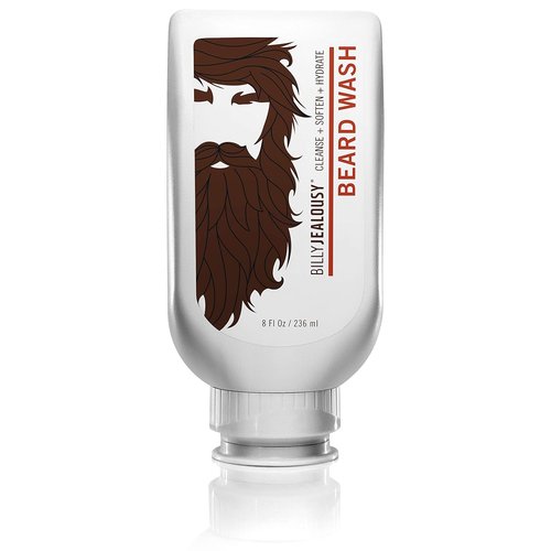 Billy Jealousy Beard Wash - Smooth & Manageable Facial Hair with Hydrating Aloe & Green Tea Extract