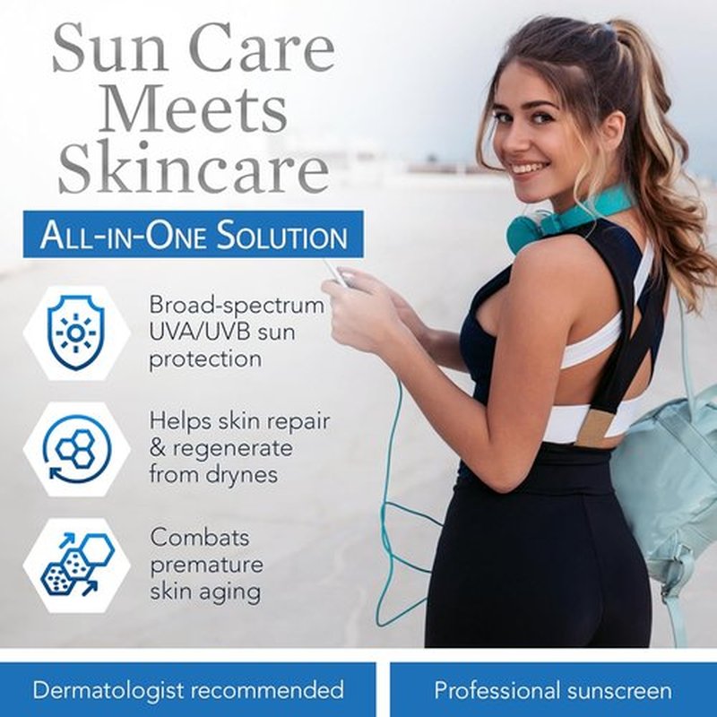 Clear Choice Sunscreen SPF 45 - Oil-Free, Zinc Oxide Formula, Broad Spectrum Protection | 4oz