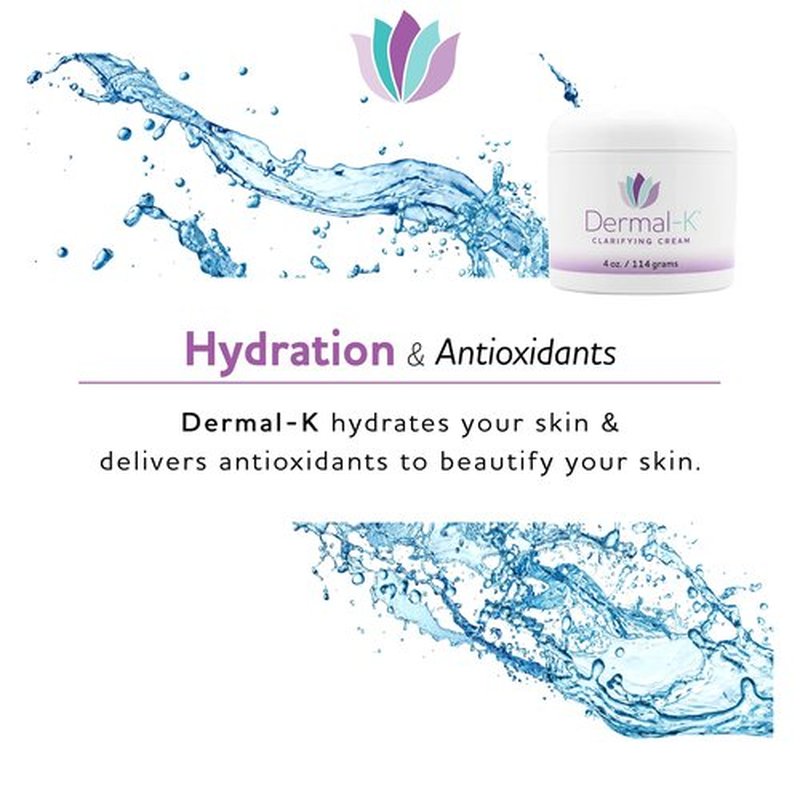 Dermal-K Vitamin K Cream 4 OZ | Hydrating Cream with Antioxidants & Botanicals |Reduce the Appearance of Discoloration, Fine Lines & Wrinkles | Paraben-Free