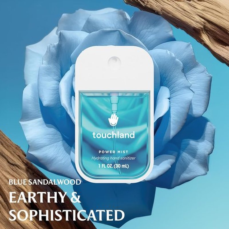 Touchland Hydrating Hand Sanitizer Spray - Dream 5 Set with 5 Travel Size Mists (4 x 1 FL OZ)