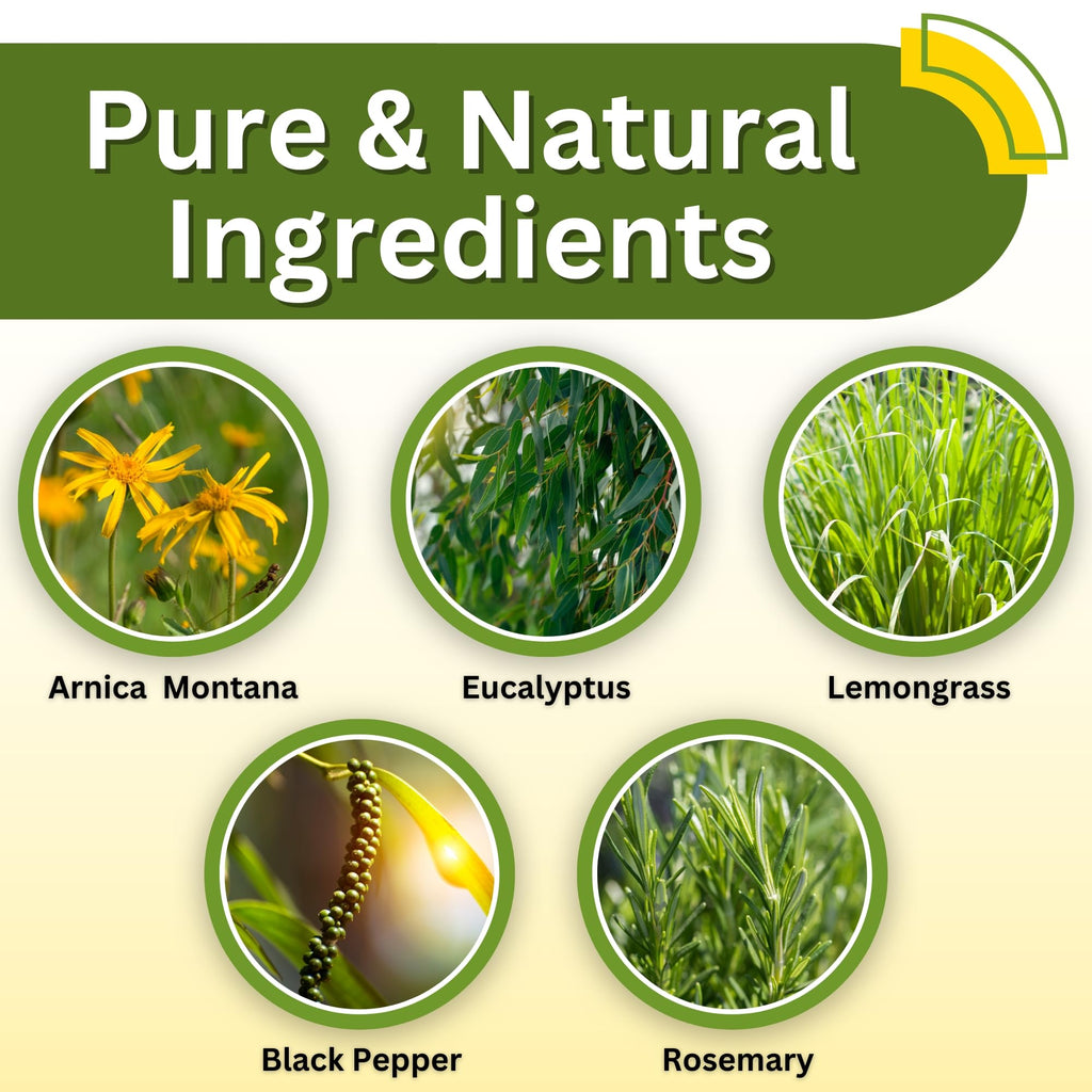 Brookethorne Naturals Arnica Cream | Botanical Massage Lotion for Massage Therapy with Arnica Montana, Lemongrass & Eucalyptus Essential Oils | for Post-Workout Massage & Active Lifestyles — 2 Pack