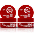 Redone Hair Wax Red 150ml Pack of 2 | Strong Hold & High Shine Hair Styling Wax for Men & Women | Strawberry Scent | Gel Wax for Hair, Beard & Moustache Control | Professional Long Lasting Finish