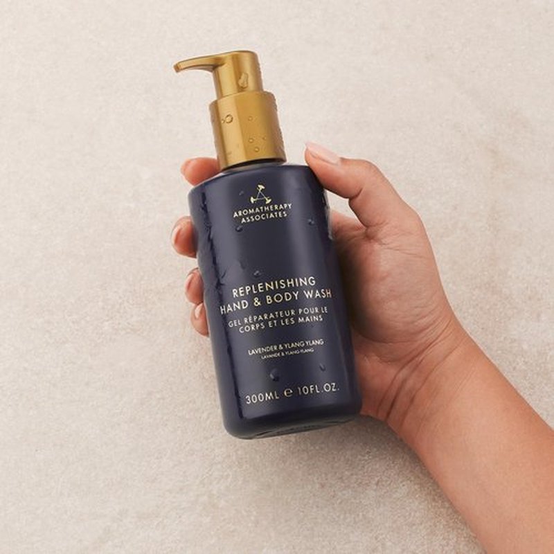Aromatherapy Associates Balance Replenishing Hand & Body Wash, Moisturizing Liquid Hand Soap & Bath Wash for Women & Men, Hydrating Daily Skincare, 10 fl. oz.