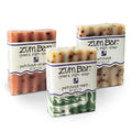 Zum Indigo Wild Goat's Milk Soap Bar - Nourishing Essential Oil Soap for Hands & Body - 3 oz - Patchouli (3 Pack)