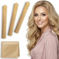 VISOFO Heatless Curls Overnight, Rods for Blowout Look, 3 Set, Blonde