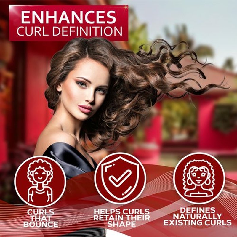Curly Hair Mask - Deep Conditioning, Curl Enhancing Split End Repair for Women and Men - Strengthening Treatment Cream and Moisturizer Products for Dry, Damaged, Frizzy Hair - Anti Breakage Solution