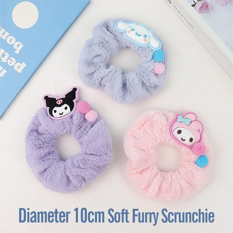 Cute hair accessory set Cute headband，Various Styles of hair clips, hair cords, Hair Ties，Plush hair loop（blue）