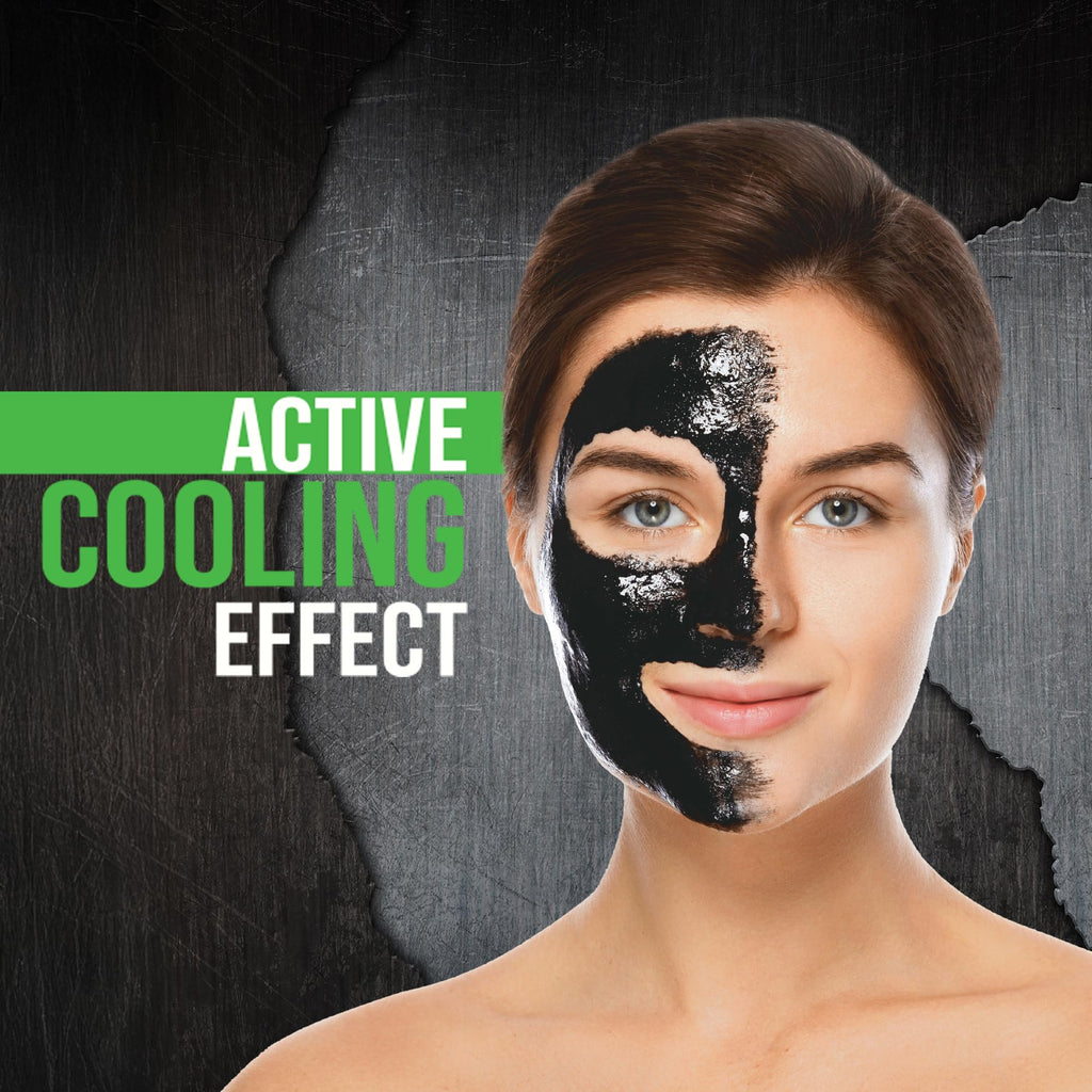 elois Charcoal Peel Off Face Mask for Men & Women | Removes Blackheads and Whiteheads | Active Cooling Effect | Deep Skin Purifying Cleansing (3.38 Floz)