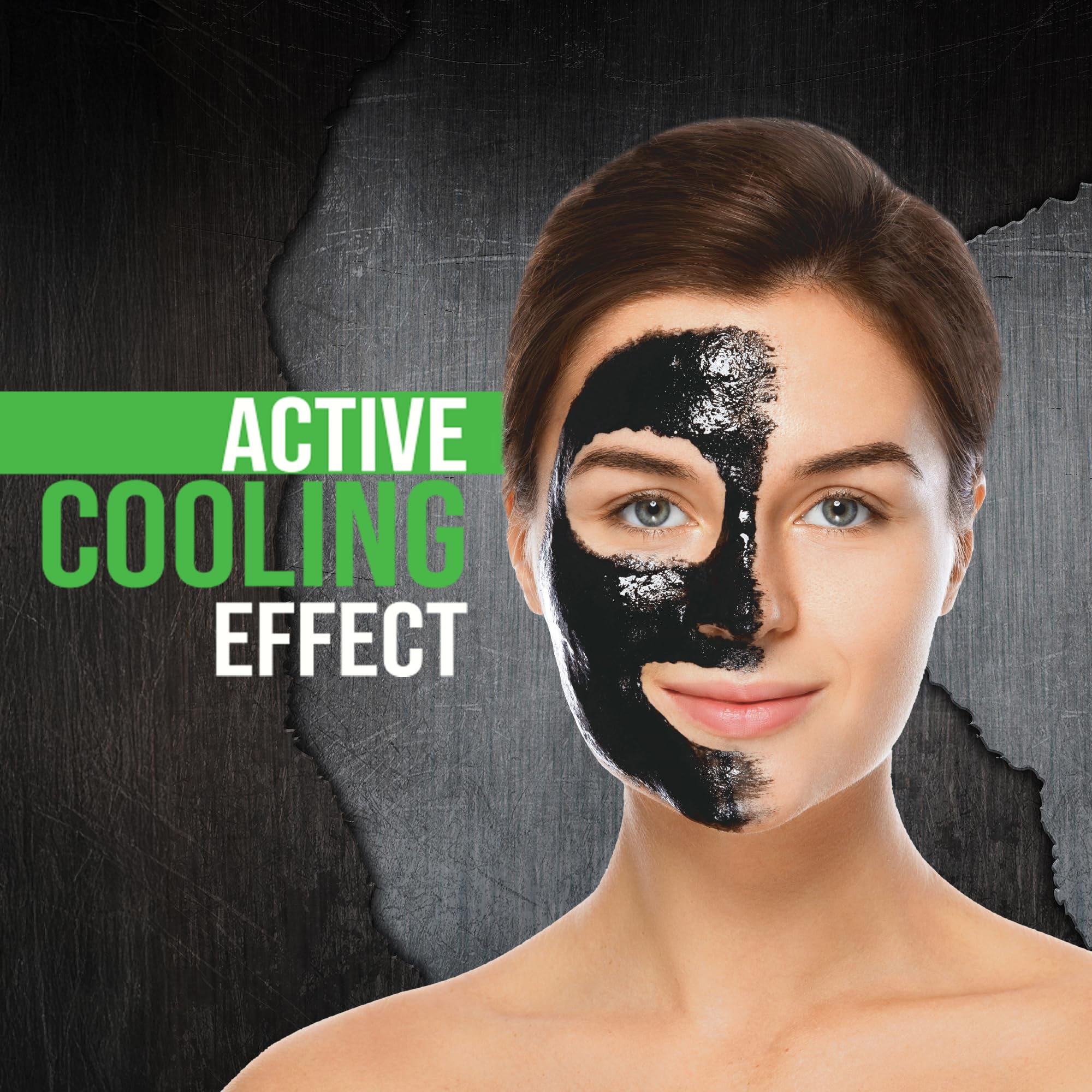 elois Charcoal Peel Off Face Mask for Men & Women | Removes Blackheads and Whiteheads | Active Cooling Effect | Deep Skin Purifying Cleansing (3.38 Floz)