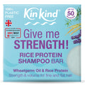 KinKind Rice Shampoo Bar for Hair Growth | Give me STRENGTH! Bar Shampoo for Thinning Hair | Hair Thickening Rice Protein | Volume for Fine & Flat Hair | Up to 50 washes
