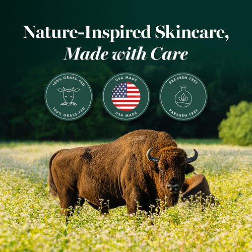 Tallow Moisturizer Face Cream with Bakuchiol & Hyaluronic Acid - Anti Aging Face Moisturizer for Women, Organic Grass Fed Tallow for Skin Care, Non Greasy Hand Lotion and Fragrance Free Neck Cream