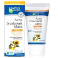 Earth's Care Acne Treatment Mask - 5% Sulfur Formula for Cystic Acne - 2.5 OZ Tube for Face Pimples & Blackheads