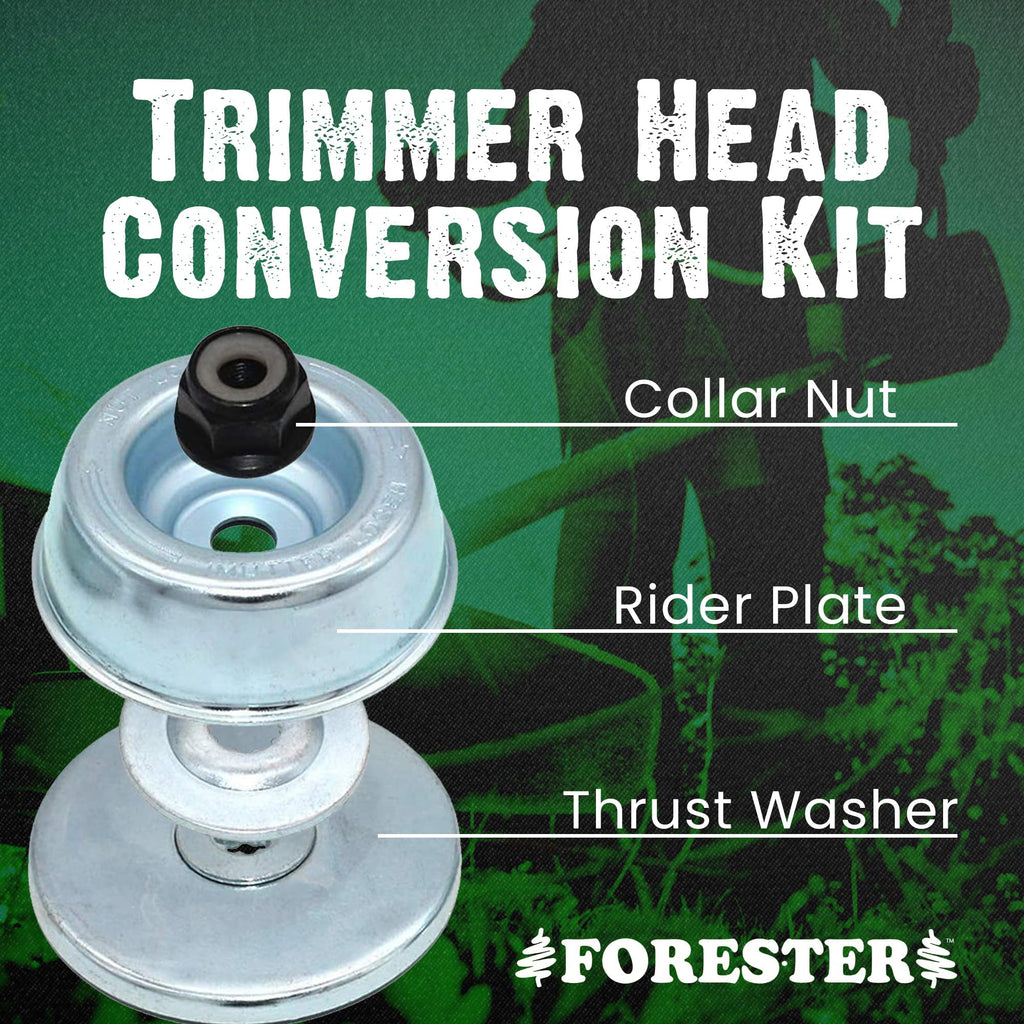 FORESTER Trimmer Head Conversion Kit Compatible with Most Stihl Straight Shaft Trimmers and Brushcutters