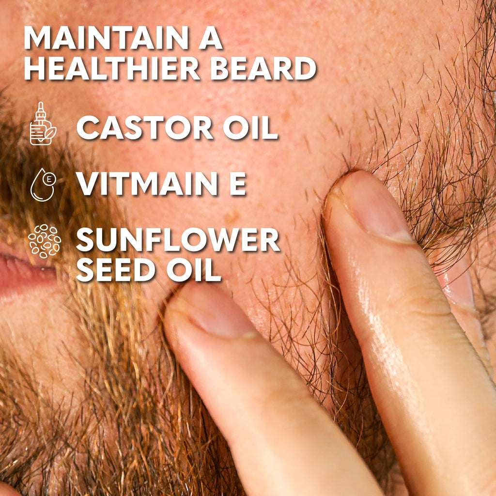 The Beard Club Cedar & Sandalwood Beard Oil Duo for Men, 2 Pack