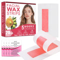 20Pcs Facial Wax Strips for Women, Upper Lip & Eyebrow Hair Removal, Hypoallergenic for Sensitive Skin, Removes Even Short Hair, Up to 5 Weeks Smooth, Easy No-Heat Waxing Kit, 10 per Bag PH