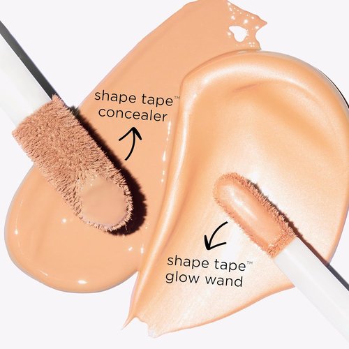 Tarte Shape Tape Glow Wand - Sheer Liquid Highlighter with Mineral Pigments & Shea Butter for Radiant Skin | Vegan & Cruelty-Free
