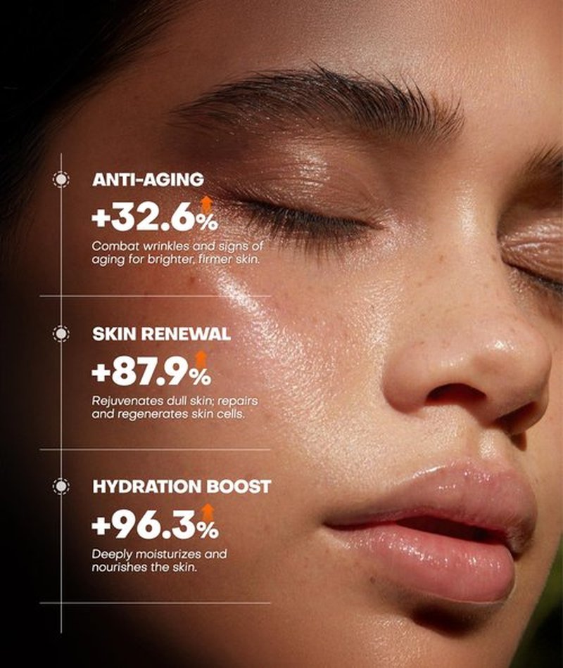 Radiant Glow Collagen Face Mask - Real Deep Overnight Face Masks Skincare with Hyaluronic Acid, Galactomyces Ferment & Vitamin E, Facial Mask for Hydrating, Firming, Plumping & Anti-Aging - 34g x 5ea