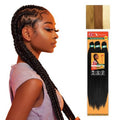 Sensationnel X-pression prestretched braiding hair - 3x braid 58 inch all kanekalon flame retardant synthetic braid for box braids and twists (1 pack, 27/30/613)