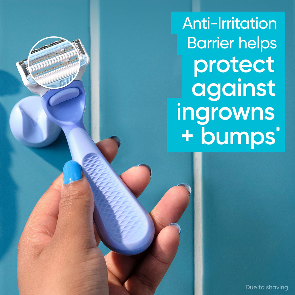 Gillette Venus Intimate Grooming Women's Razor Blade Refills, 4 CT