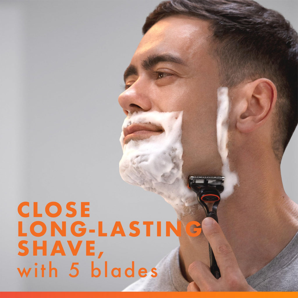 Gillette Fusion5 Razor Refills for Men, 2 Razor Blade Refills