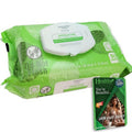 Equate Exfoliating Wet Cleansing Towelettes - 1 Pack of 50 Wipes and Vital Volumes Tips Card