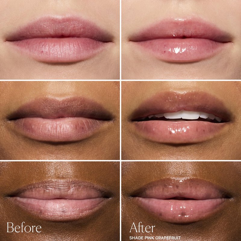 Well People Poutlove Peptide Lip Balm, Hydrating Sheer Tinted Lip Treatment with Peptide Complex, Murumuru Butter & Sesame Seed Complex for a Plumper, Smoother-Looking Pout, Pink Grapefruit