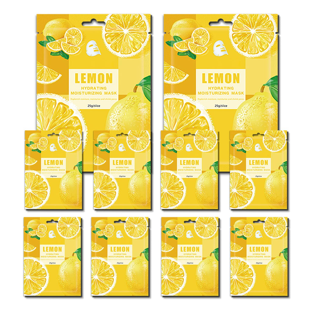 Face Masks Skincare,Hydrating Sheet Masks,Collagen Night Wrapping Mask,Facial Mask for Men&Women,with Collagen Essence and Fruit Extracts,Nourishing and Moisturizing for All Skin Types 10 Pack B7