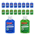 fafortune 1.69fl oz Travel Size Mouthwash Bulk Mini Mouthwash Small Portable Alcohol Free Bottles Individual for Travel Camping Hotels On-The-Go(Pack of 20,Mint and Green Tea)