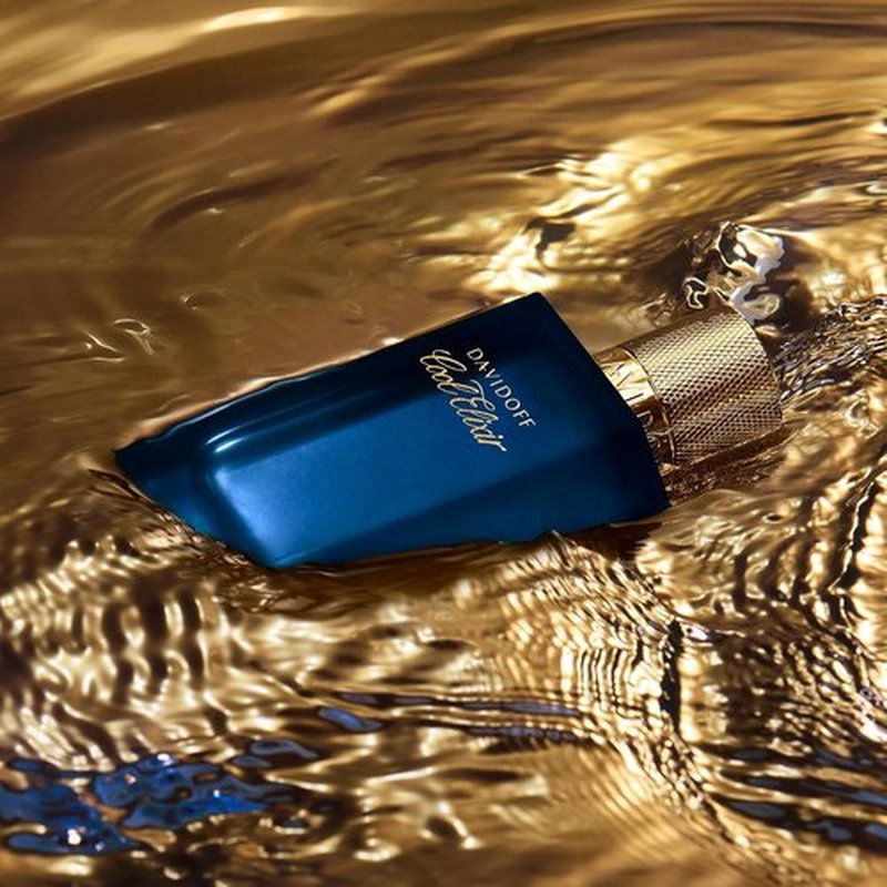Davidoff Cool Elixir Parfum Intense - Woody Men's Cologne with Rose Oxide & Oud Accord - Long-Lasting Fragrance