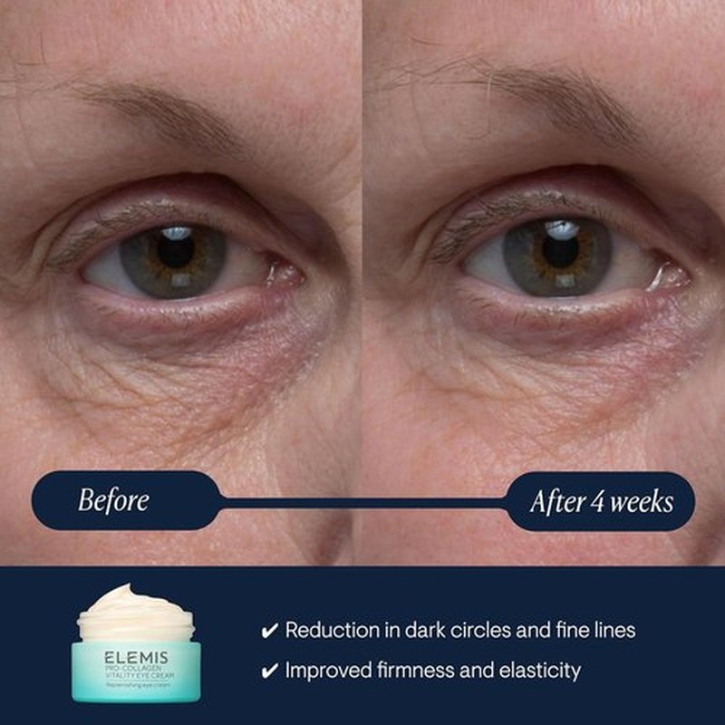 ELEMIS Pro-Collagen Vitality Eye Cream - Firming & Replenishing 15ml Eye Treatment