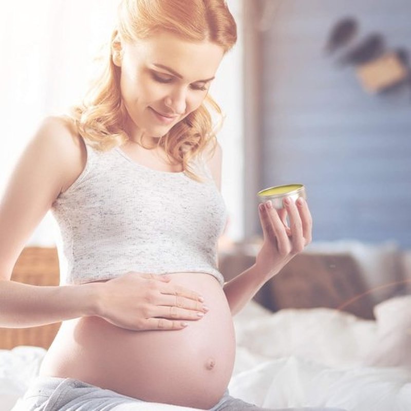 Organic Belly Balm - USDA Certified Stretch Mark Cream for Moisturizing & Healing Skin | Made in USA