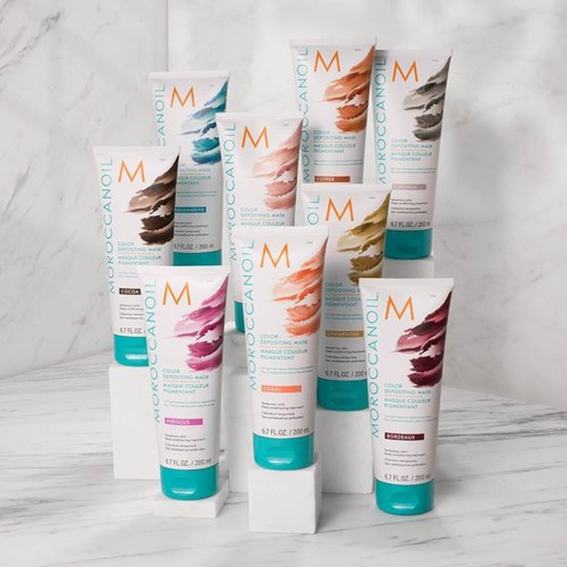 Moroccanoil Color Depositing Mask - Nourishing Hair Treatment | 6.7 Fl. Oz for Vibrant Color