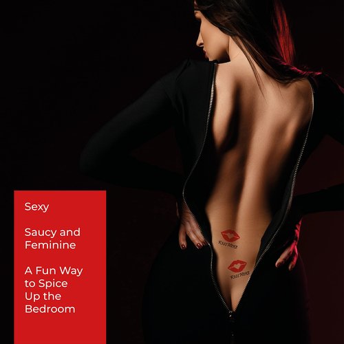 40+ Sexy Naughty Temporary Tattoos for Women Ladies- Adult Fun for Lower Back Legs Arms Butt Stomach