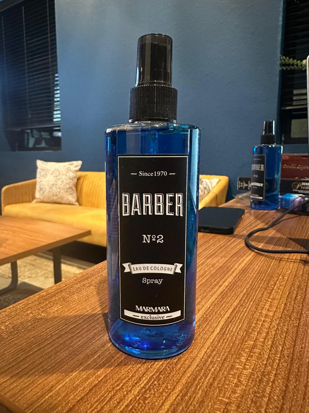 Marmara Barber Cologne - Best Choice of Modern Barbers and Traditional Shaving Fans Spray Bottle 8.45 fl oz. (250 ml, No2)