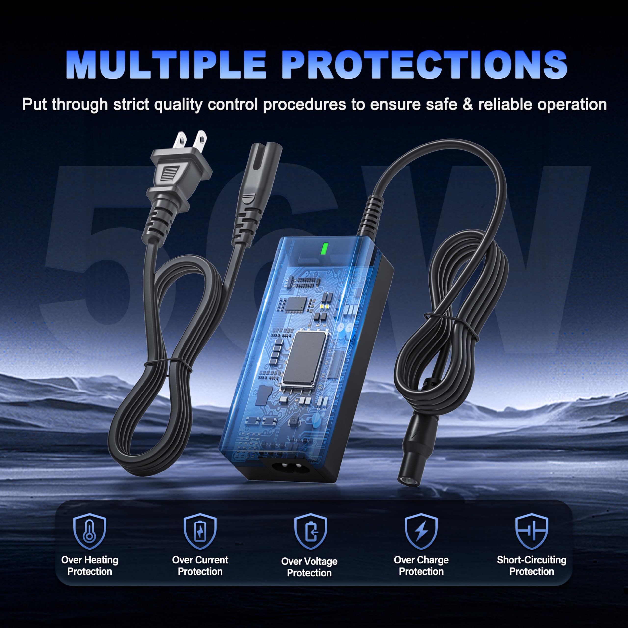 56W 14V Fast Charger Compatible with GB70 GB150 Charger Cord