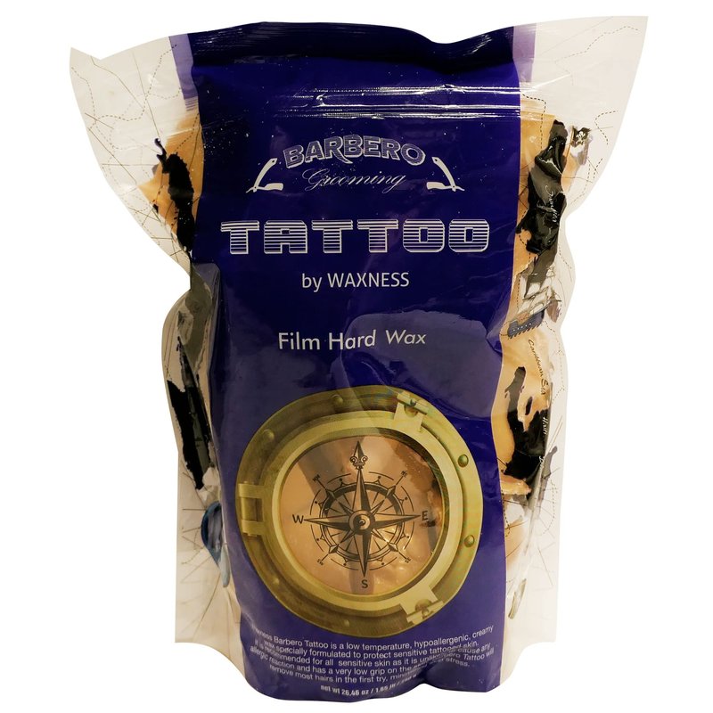 Waxness Premium Gold Rush Hard Wax Beads 1.65 lb (750 g) – Rosin-Free Hypoallergenic Hard Wax for Sensitive Skin, Low Temperature Stripless Wax, Professional Use – Made in Italy
