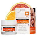 Advanced Clinicals Brightening Vitamin C Face Cream Gel With Niacinamide + Hyaluronic Acid | Vitamin C Moisturizer Lotion For Face Visibly Diminishes Look Of Dark Spots & Uneven Skin Tone, 2.5 Fl Oz