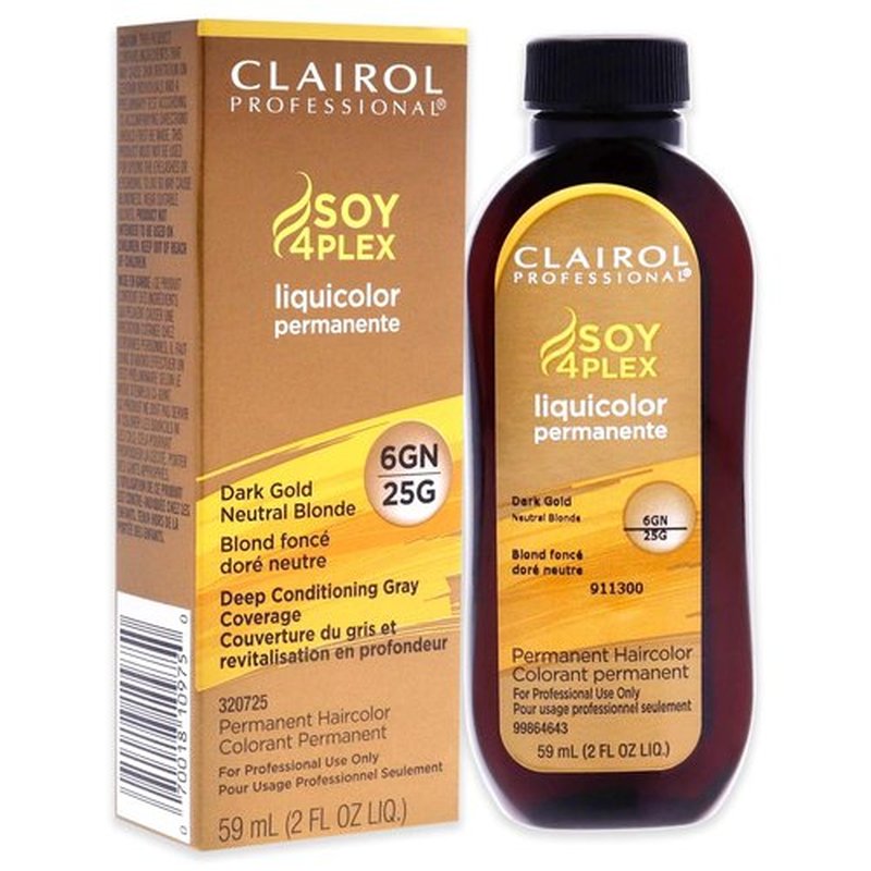 Clairol Professional Permanent Liquicolor - Medium to Dark Blonde Hair Color | 100% Gray Coverage