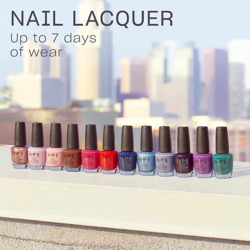 OPI Nail Lacquer - Lincoln Park After Dark | Rich Dark Purple, 0.5 Fl Oz