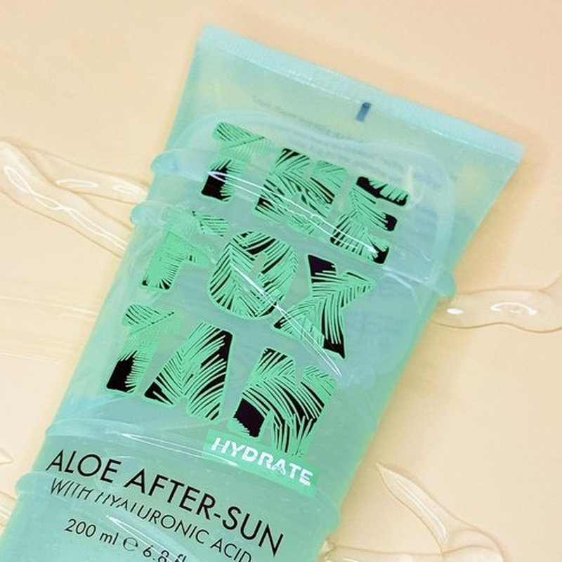 Fox Tan Aloe After-Sun Gel - Cooling & Soothing Hydration for Sunburnt Skin | Vegan, 200mL