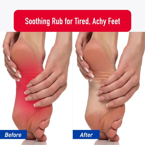 Heal&Rescue Epsom Salt Foot Gel, 4 Ounce, Soothing Relief for Painful, Tired, Aching Feet, Ditch the Foot Bath for Instant Relief