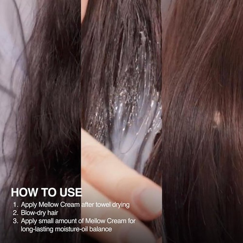 ANAZE Mellow Cream Hair Treatment 150 ml – Leave-In Conditioner for Deep Moisture & Damage Repair, Instant Results on Dry, Frizzy, and Color-Treated Hair, Valentine's Day Gifts for Woman