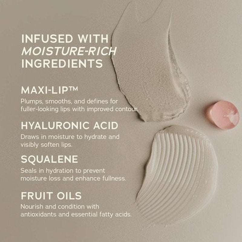 SWEET JULY SKIN Lip Treatment - Hydrating & Plumping Lip Balm with a Lip Peptide and Antioxidant Fruit Oils, Smooths & Softens, Vegan, Clean, 0.5 oz (Discovery Set)