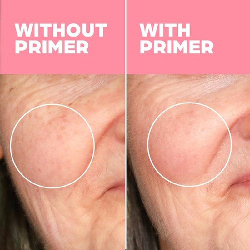 Elizabeth Mott Thank Me Later Hydrating Primer - Lightweight Face Primer for Mature Skin | Smooths Texture & Hydrates with Hyaluronic Acid & Peptides, 30g
