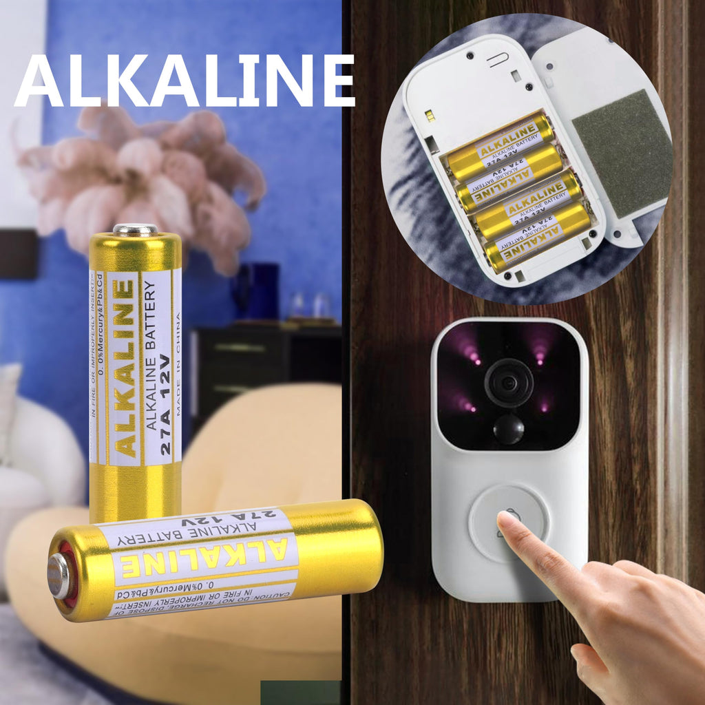 kunying A27 27A 12V Battery,27a 12v Battery for Remote,27a Batteries 5 Pack, Long Lasting 12 Volt A27 Batteries