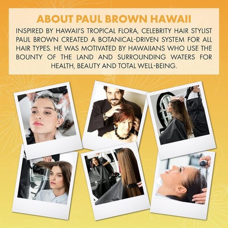 Paul Brown Hawaii Leave-In Keratin Spray - Elite Treatment for Smooth, Healthy Hair (10 oz.)