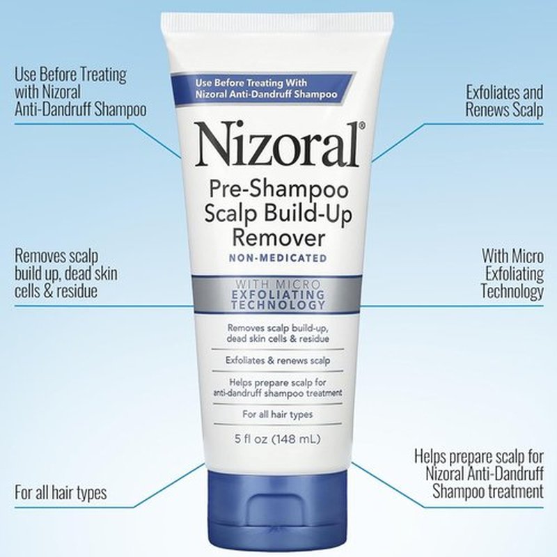 Nizoral Pre-Shampoo Scalp Build-Up Remover - Exfoliates & Renews for Dandruff Treatment | 5 oz