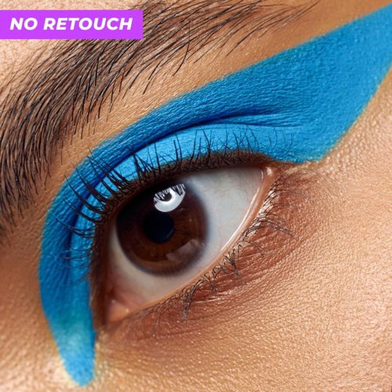 Lamel OhMy Color Gel Eyeliner Pencil - Waterproof, Long-Lasting Formula - Vibrant Blue Color